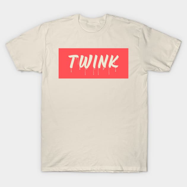 Twink (Red) T-Shirt by JasonLloyd